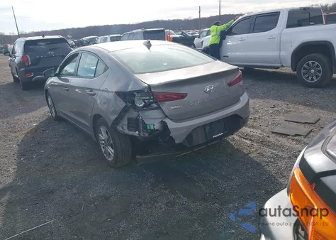 2020 Hyundai Elantra Sel z USA, uszkodzony, nr VIN KMHD84LF6LU937137